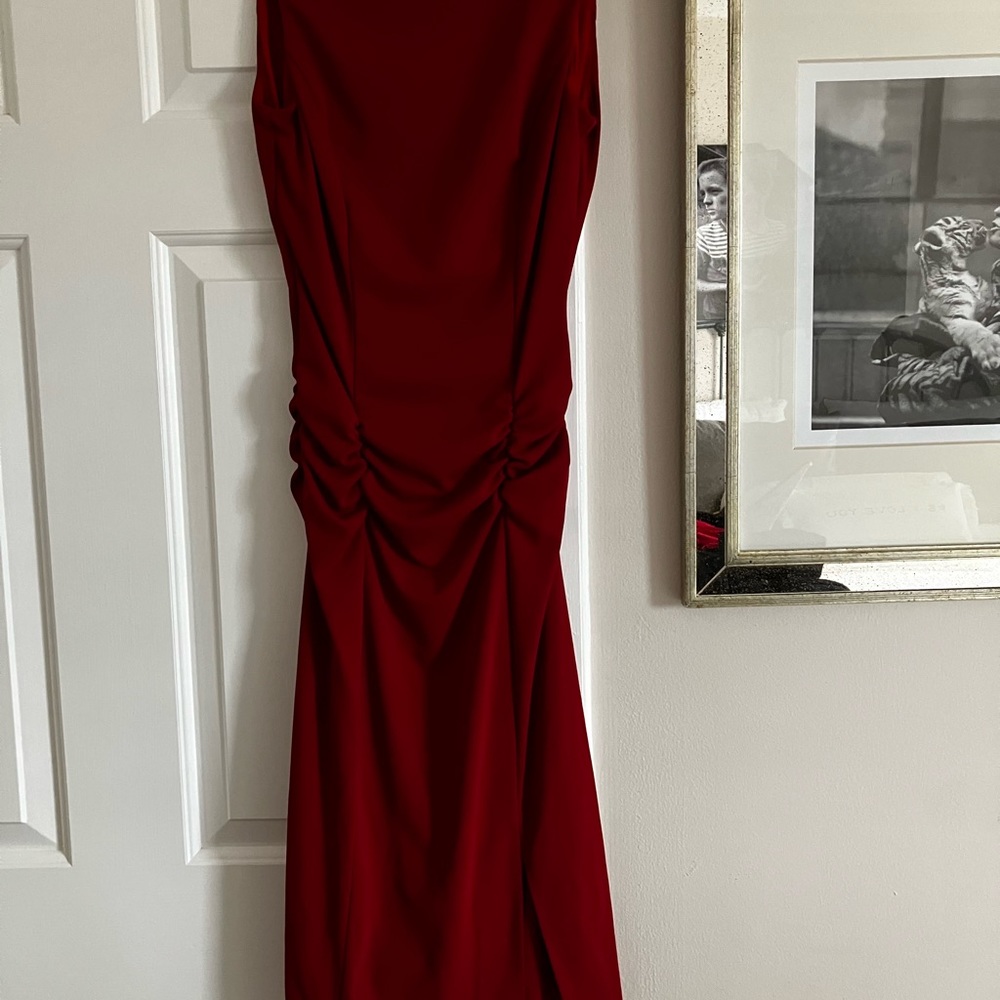 Nicole Miller Red Body Con Dress 👗 - Picture 4 of 8